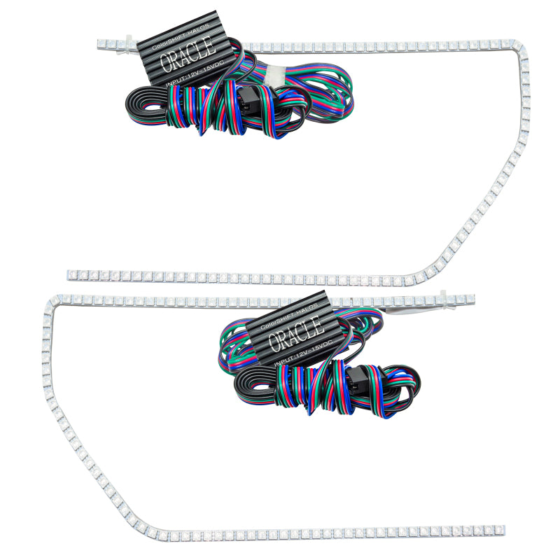 Oracle Ford F-150/Raptor 09-14 Perimeter Halo Kit - ColorSHIFT w/o Controller SEE WARRANTY - 2203-334