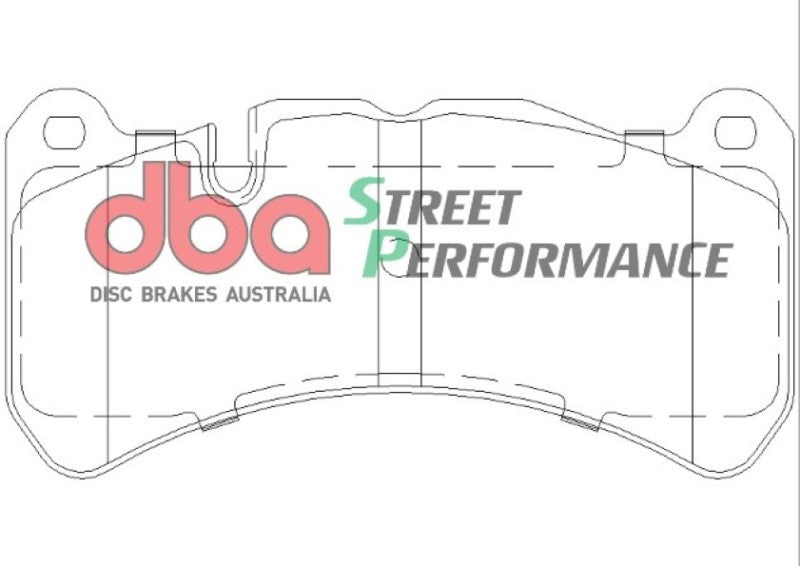 DBA 08-10 Mercedes-Benz SLK55 AMG SP500 Front Brake Pads - DB1845SP