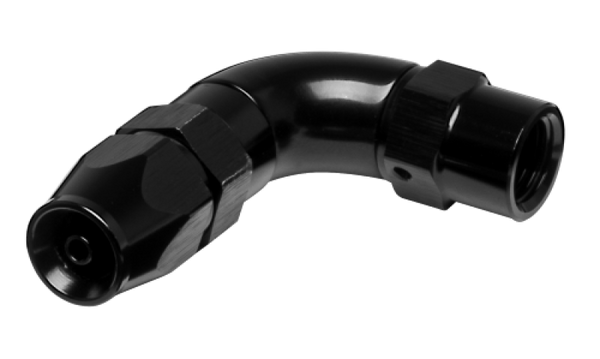 Vibrant -3AN 90 Degree High Flow Hose End Fitting for PTFE Lined Hose - Aluminum - 28903 by Vibrant