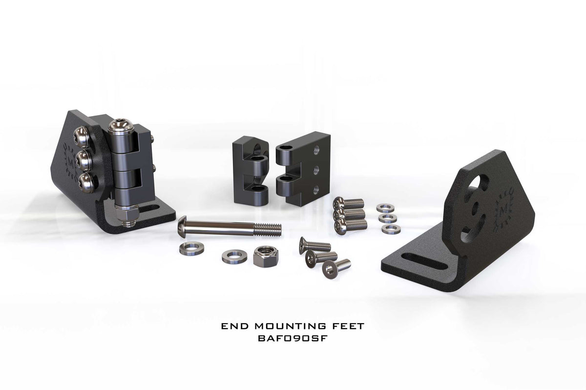 Morimoto - 2Banger: Bar-End Mounting Feet (Set) - BAF090SF