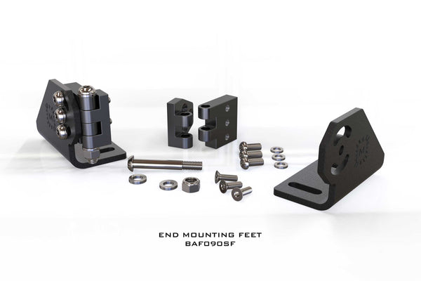 Morimoto - 2Banger: Bar-End Mounting Feet (Set) - BAF090SF
