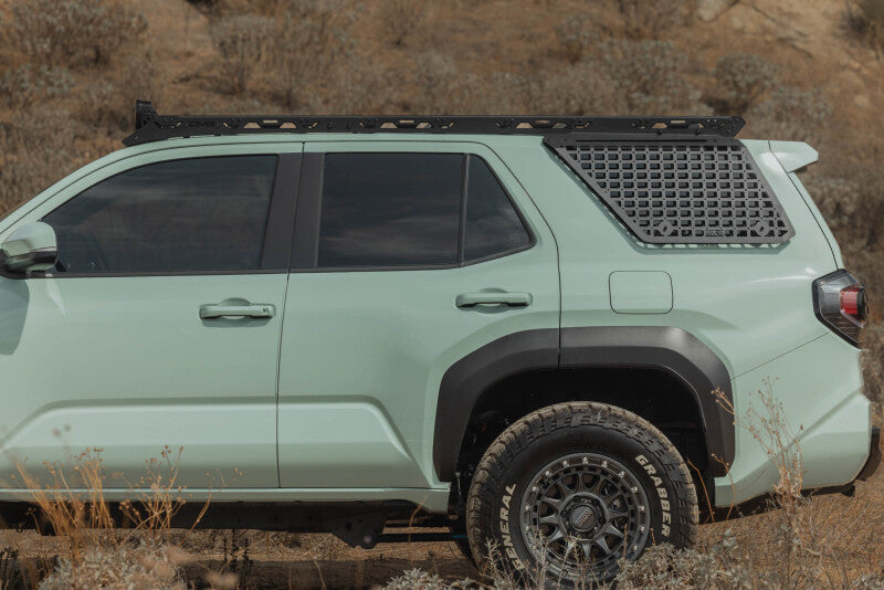 DV8 25-26 Toyota 4Runner Exterior Window Molle for DV8 Roof Rack - Driver - RRTF3-02EMD