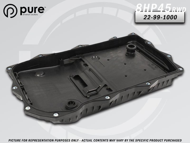 Pure Drivetrain 8HP45 Transmission Pan - RWD - 22-99-1000