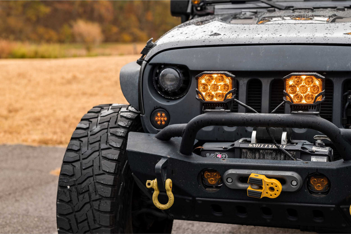 Morimoto - BigBanger HXB LED Pod (Amber DRL / Combo / Yellow)(Each) - BAF125