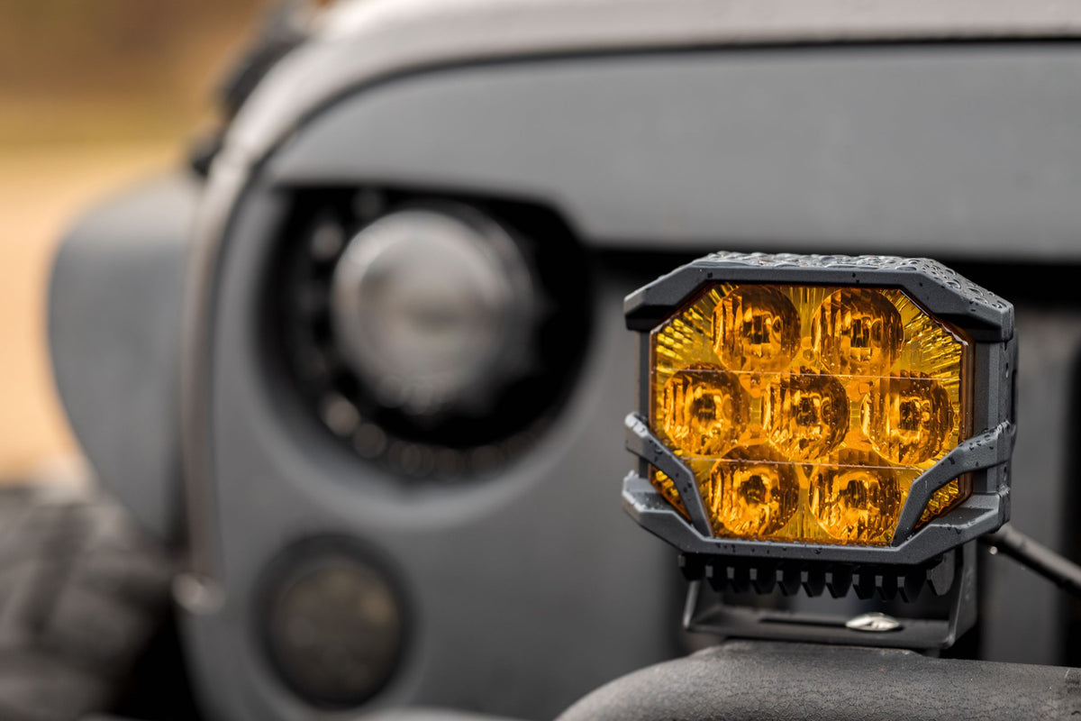 Morimoto - BigBanger NCS LED Pod (Amber DRL / Combo / Yellow)(Each) - BAF121
