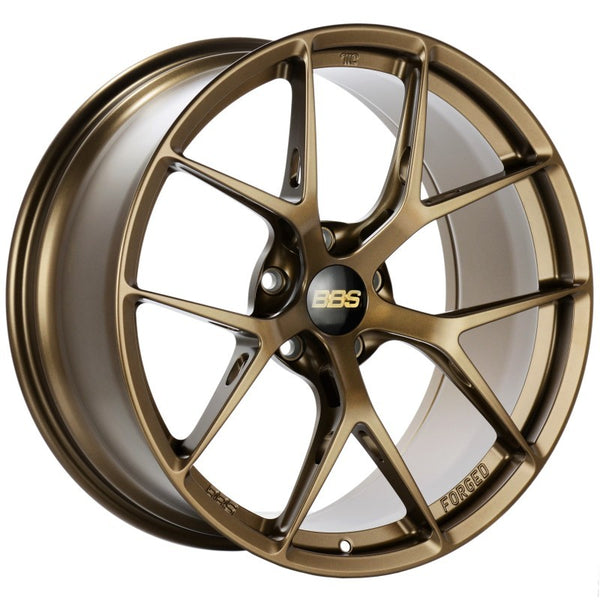 BBS FI-R 20x9.5 Center Lock ET50 CB84 Satin Bronze Wheel - FI142MBZ by BBS - front view