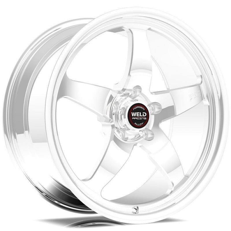 Weld S71 20x10.5 / 5x115mm BP / 5.3in. BS Polished Wheel (High Pad) - Non-Beadlock - 71HP0105W53A