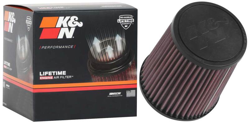 K&amp;N Universal Clamp-On Air Filter 3-15/16in FLG / 5-1/2in B / 4-1/2in T / 6in H - RU-1682