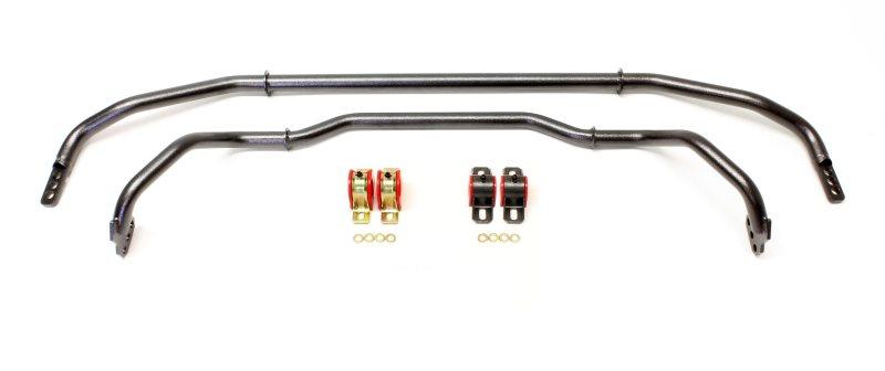 BMR 13-15 Chevrolet Camaro Front & Rear Hollow 29mm Adj. Sway Bar Kit w/ Bushings - Black Hammertone - SB039H for 2013-2015 C