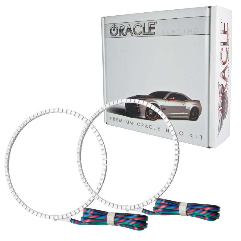 Oracle Ford Mustang 10-12 LED Fog Halo Kit - GT Grille Fogs - ColorSHIFT SEE WARRANTY - 1225-333