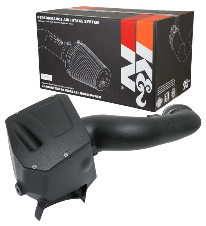 K&amp;N 17-18 Ford F-250/F-350 Super Duty 6.7L Aircharger Performance Intake - 63-2600