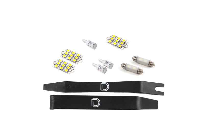 Diode Dynamics 09-14 Dodge Challenger Interior LED Kit Cool White Stage 1 - DD0623