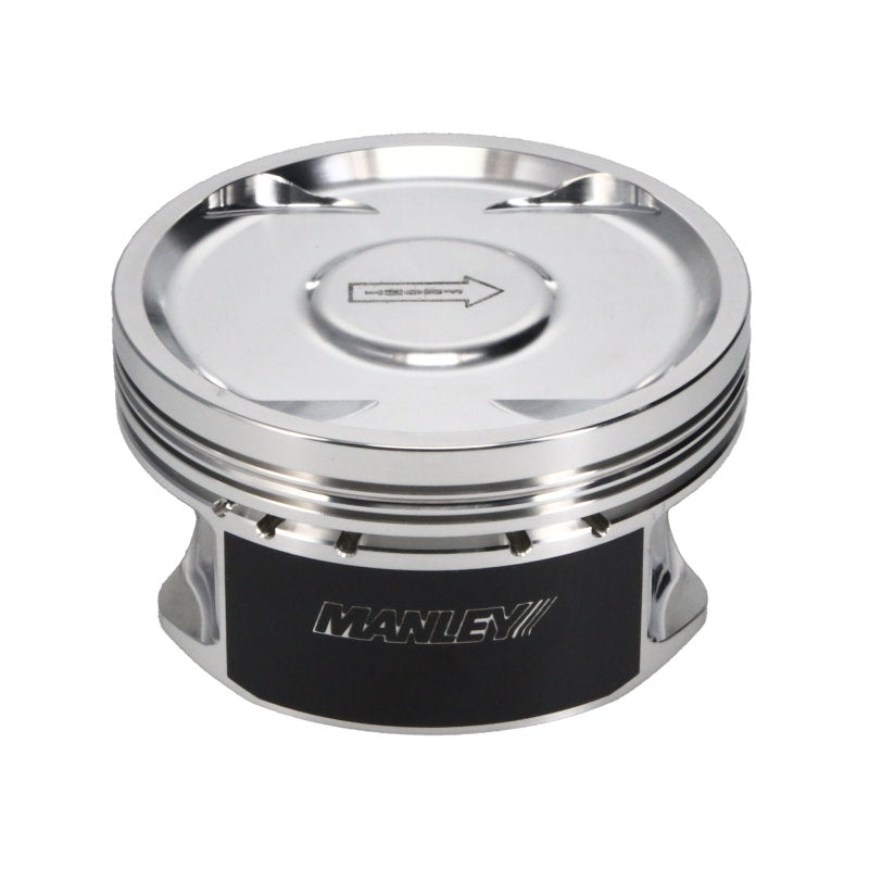 Manley 04+ Subaru WRX STi (EJ257) STD Stroke 99.55mm +.05mm Bore 8.5:1 Dish Piston and Ring Set - 612001C-4