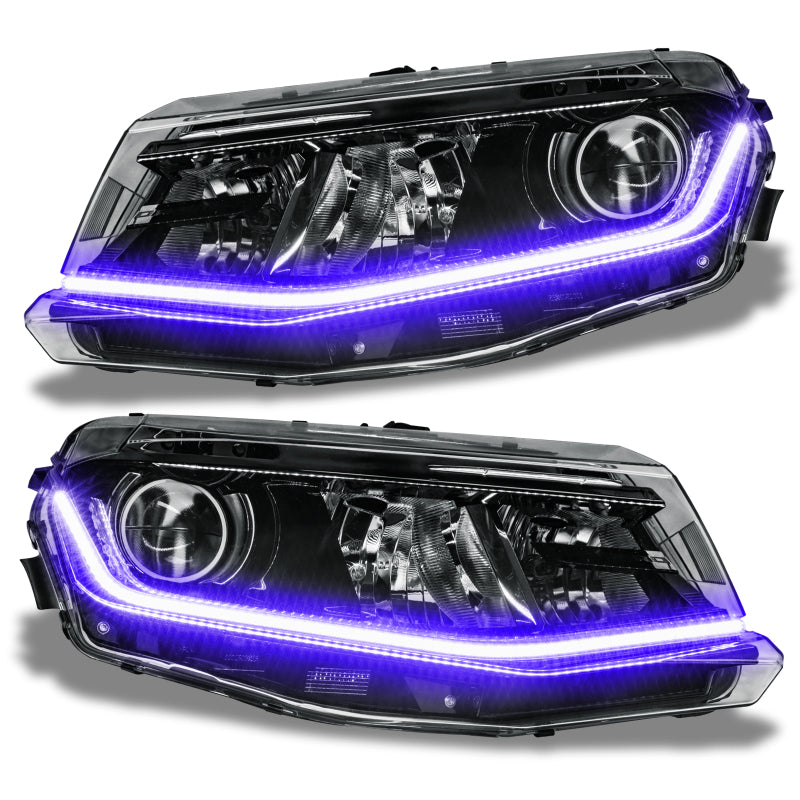 Oracle 16-21 Chevy Camaro Surface Mount DRL Modules - ColorSHIFT w/ Simple Controller SEE WARRANTY - 1297-504