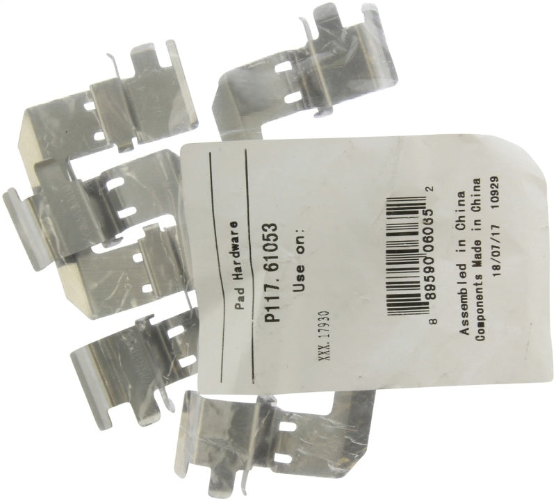 StopTech 15-18 Ford Mustang Rear Street Brake Pads w/Shims & Hardware - 308.17930