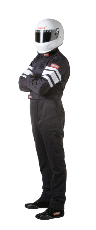 RaceQuip Black SFI-5 Suit - Medium - 120003RQP