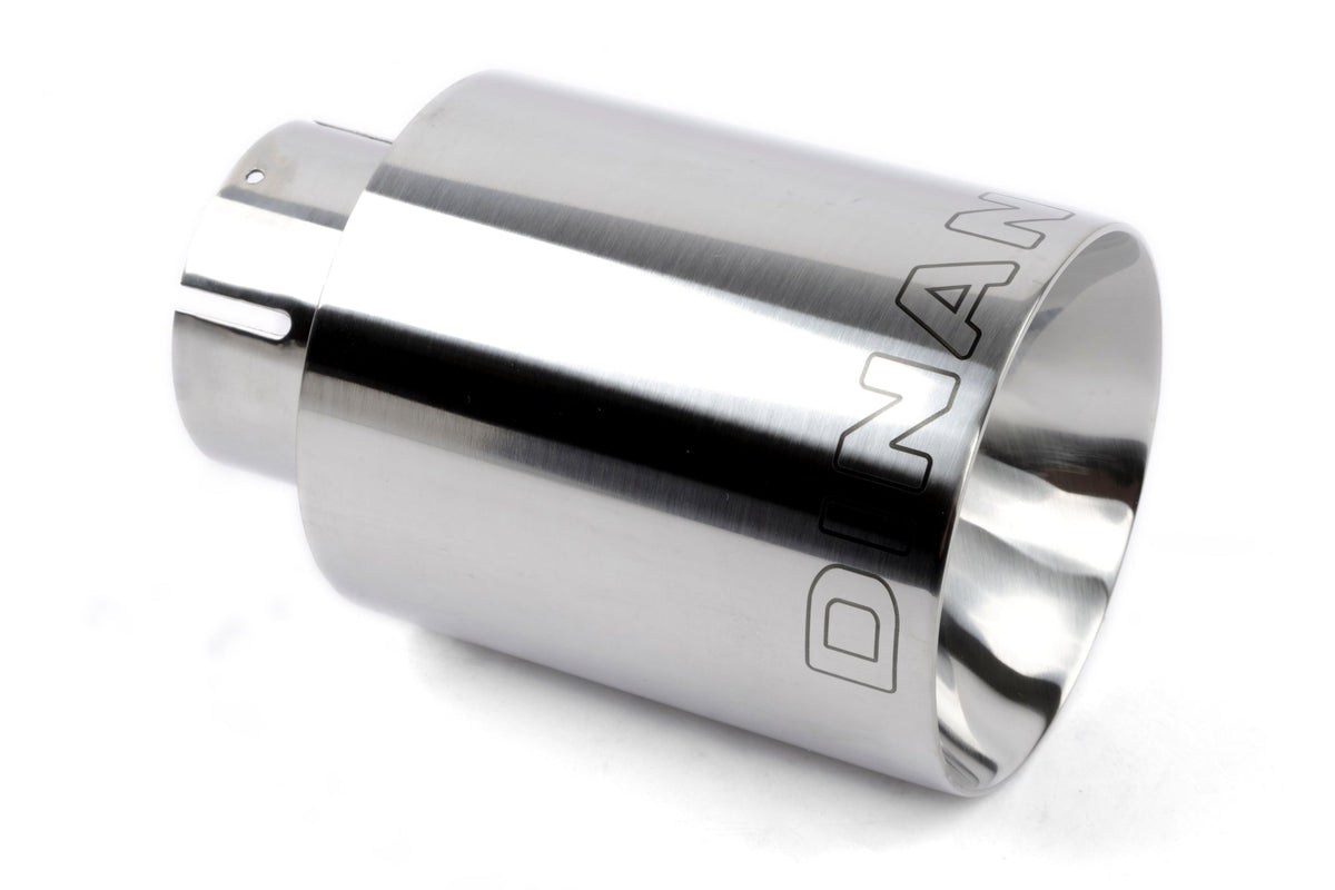 Dinan - Double-Walled 4" Clamp-On Exhaust Tip (Polished) - D663-0555-BOX