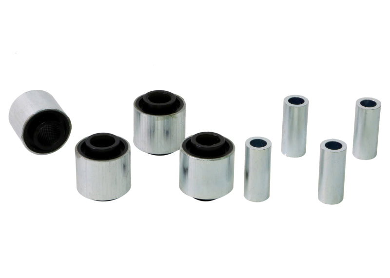Whiteline Plus 9/89-8/09 Subaru Legacy Rear Control Arm Lower Front Inner &amp; Outer Bushing Kit - W63393