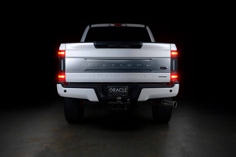 Oracle Lighting 17-22 Ford F-250/350 (Black Series) Flush Mount LED Tail Lights SEE WARRANTY - 5896-504-T