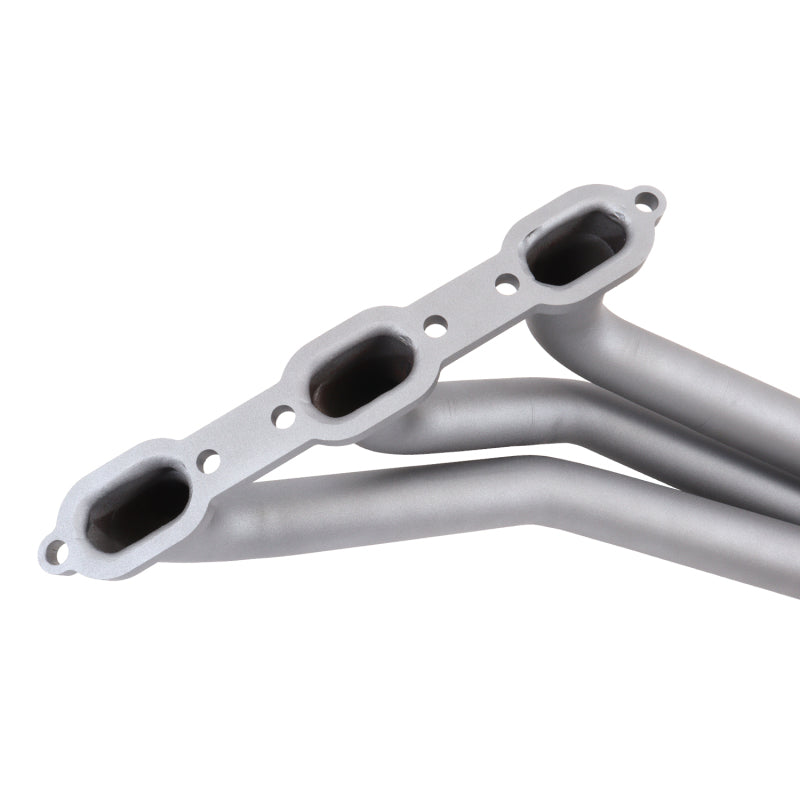 BBK 05-10 Dodge Challenger V6 Long Tube Exhaust Headers And Y Pipe And Converters - 1-5/8 Chrome - 4055