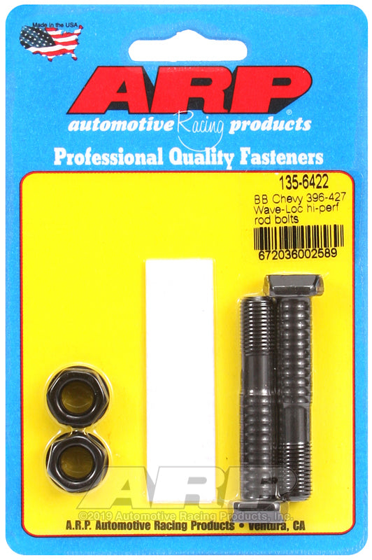 ARP BB Chevy 396-427 wave-loc hi-perf rod bolts - 135-6422
