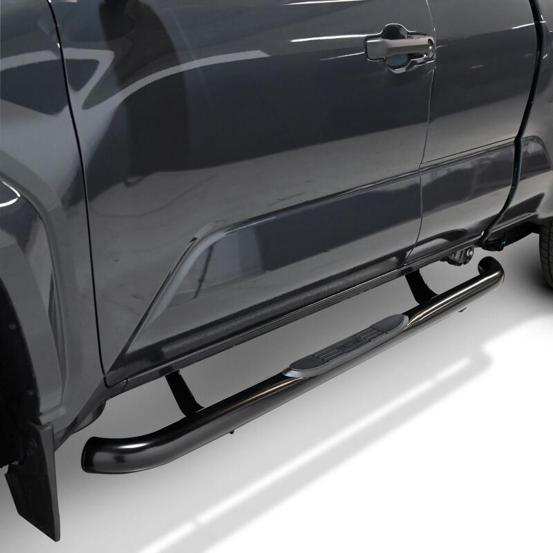 Westin 24-26 Toyota Tacoma Xtra Cab E-Series 3 Nerf Step Bars Black - 23-2895
