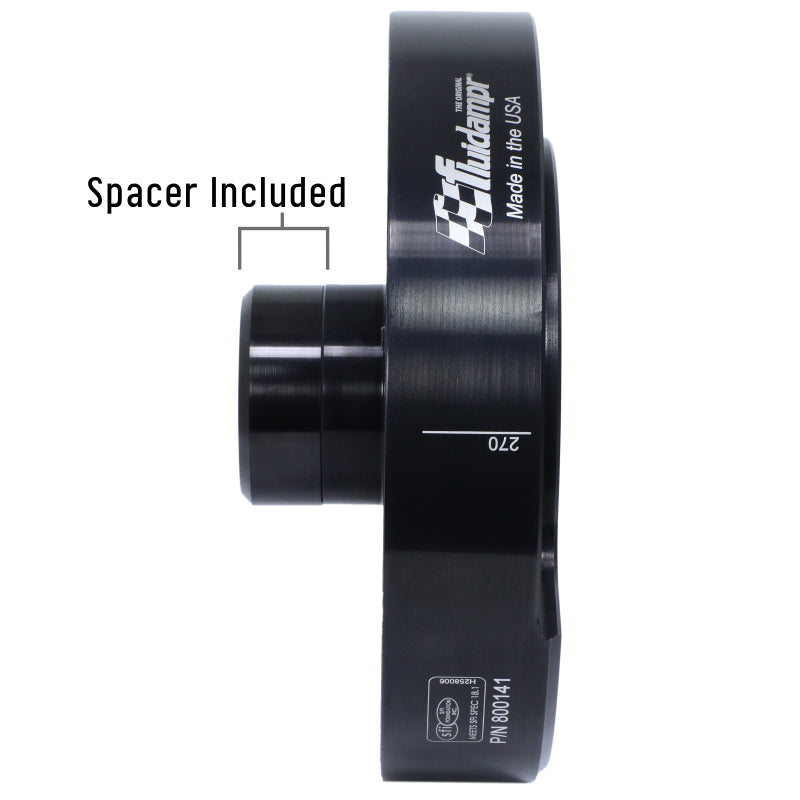 Fluidampr 6.2L / 6.5L GM Diesel 1982-1993 (Mechanical) Steel Externally Balanced Damper - 800191