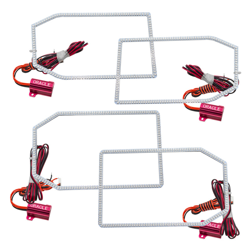 Oracle Chevrolet Silverado 14-15 LED Halo Kit Non-Projector Style - White SEE WARRANTY - 2271-001