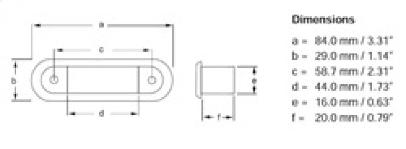 Hella Step Lamp 1X2 Wwht Md12/24 Ss Rim 2Xt - 959680411