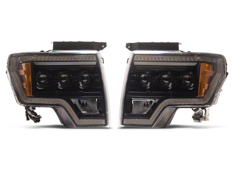 Raxiom 09-14 Ford F-150 CXR Series LED Projector Headlights- Black Housing- Clear Lens - T593907 - close-up view 6