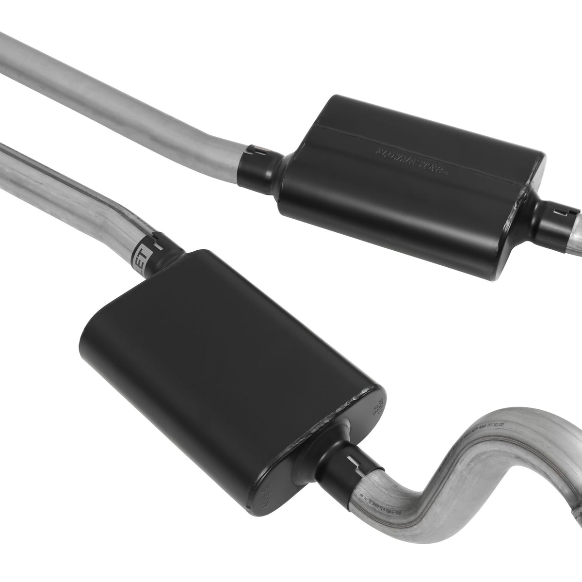 Flowmaster American Thunder Crossmember-Back Exhaust System - 1964-1966 Ford Mustang - Stainless Steel - 817273 - 4