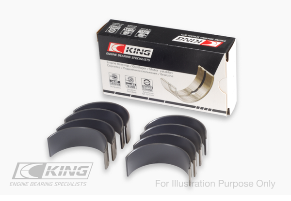 King Ford Ecoboost 2.0L / 2.3L (Size 0.25) Connecting Rod Bearing Set - CR4695MC0.25