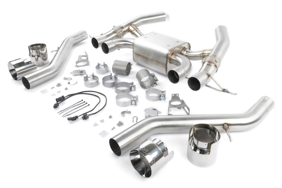 Dinan - Valved Axle-Back Exhaust - 2023-2026 BMW M2 - D660-0100