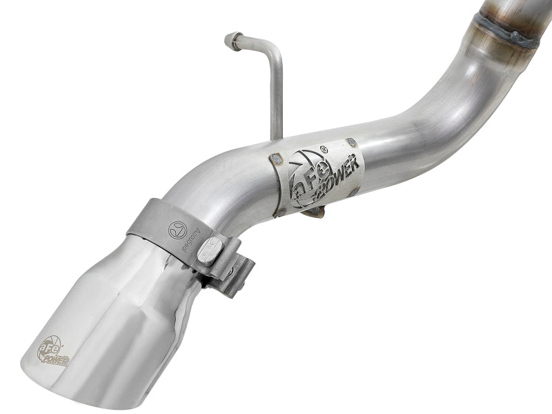 aFe MACH Force-Xp 2.5in Catback High-Tuck Exhaust 18-21 Jeep Wrangler (JL)3.6L 4-Door - Polished Tip - 49-48065-1P