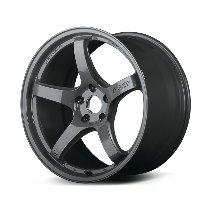 Gram Lights 57CR 18x9.5 +38 5-114.3 Glossy Gray Wheel - WGCRX38EAG