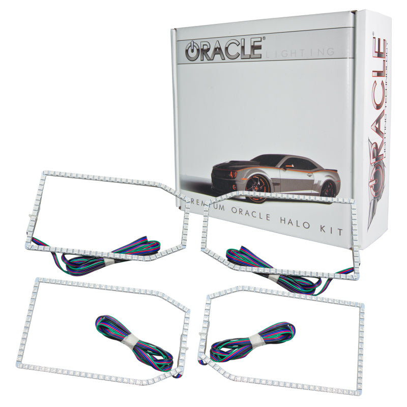 Oracle Chevy Silverado 14-15 Halo Kit Non-Projector Style - ColorSHIFT w/o Controller- 2271-334