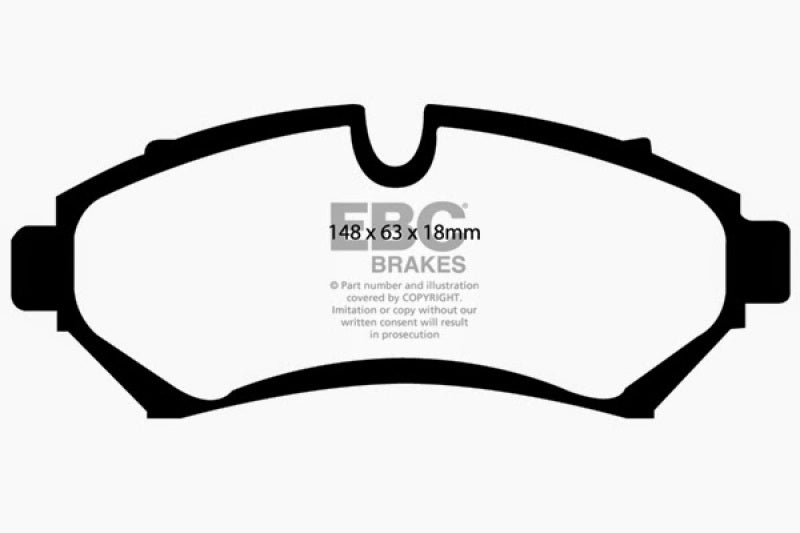 EBC 98-04 Cadillac Seville 4.6 Ultimax2 Front Brake Pads - UD753