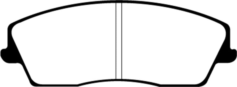 EBC 05-09 Chrysler 300 2.7 Greenstuff Front Brake Pads - DP21723