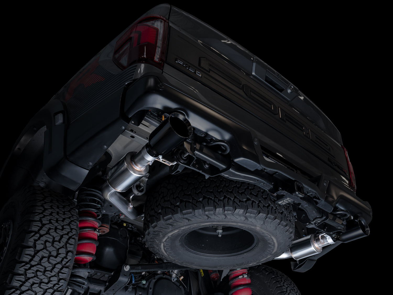 AWE Gen 3 Raptor R SwitchPath Exhaust - Diamond Black Tips - 3025-33852