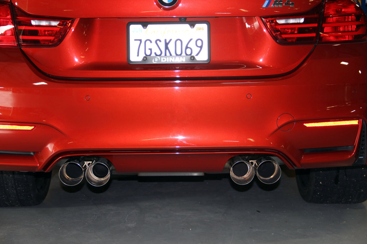 Dinan - Free Flow Axle-Back Exhaust - 2015-2020 BMW M3/M4 - D660-0050