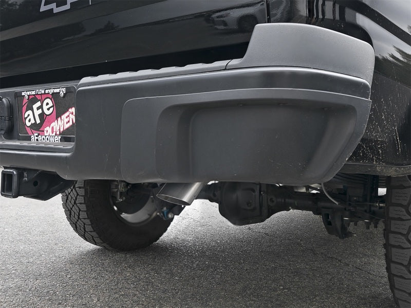 aFe MACH Force-Xp Hi-Tuck 3in. 409 SS C/B Exhaust 15-18 GM Colorado/Canyon L4-2.5L/V6-3.6L - Raw Tip - 49-44099