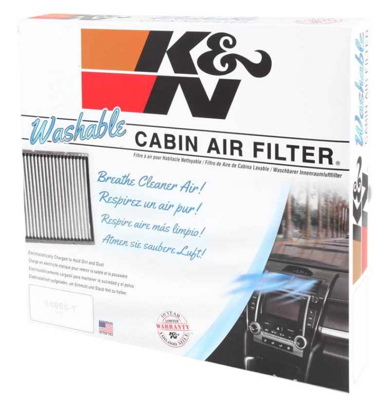 K&N 04-13 Chevy Impala Cabin Air Filter - VF3000 for 2000-2013 Chevrolet Impala - detail view