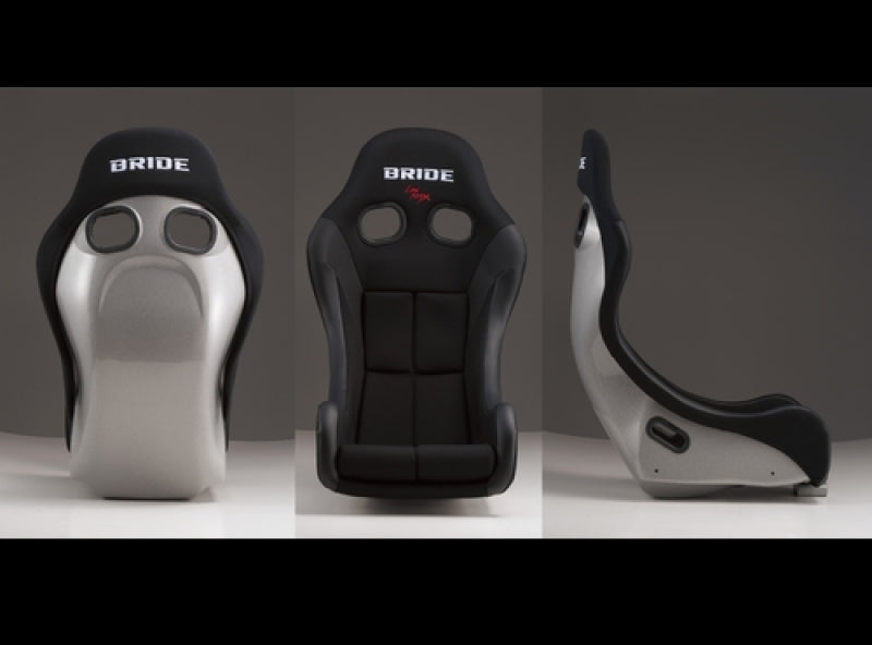 Bride Cusco ZIEG IV - FRP Silver Shell / Black Seat FIA Approved - BRD-HB1ACF