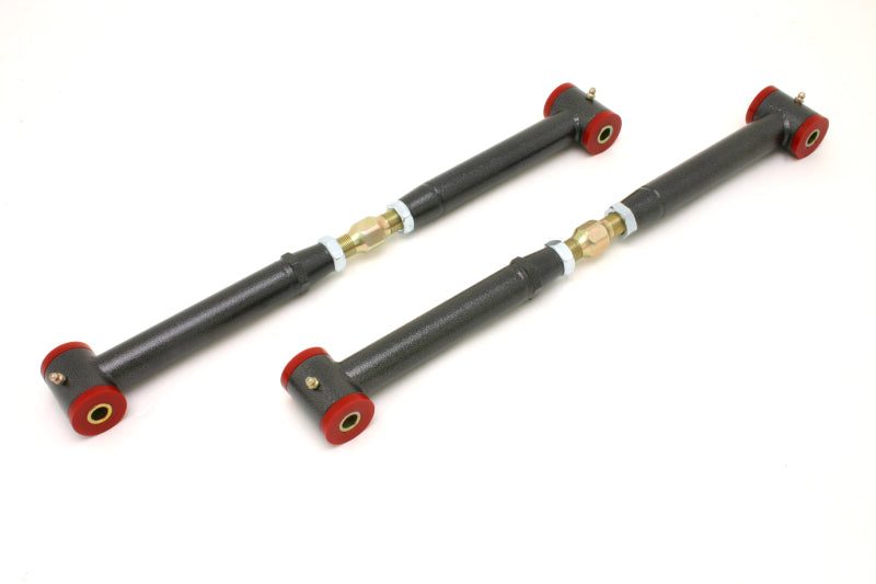 BMR 82-02 3rd Gen F-Body Chrome Moly Lower Control Arms On-Car Adj. (Poly) - Black Hammertone - MTCA002H