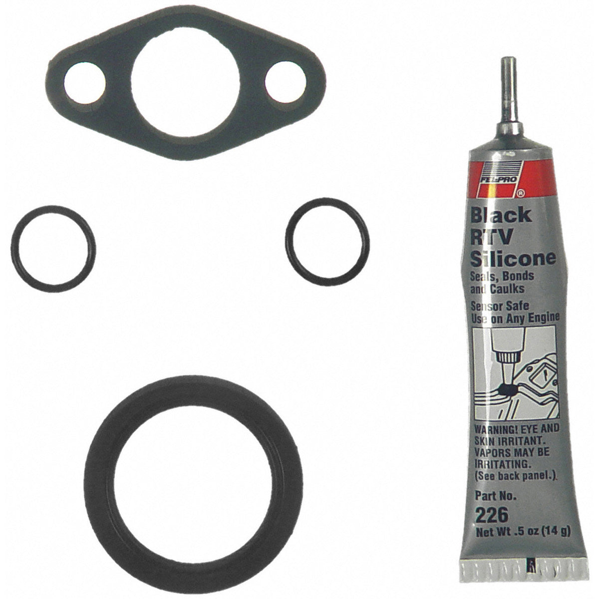 Fel-Pro Mitsubishi Eclipse TCS 45965 Engine Crankshaft Seal Kit - TCS45965 for 2000-2005 Mitsubishi Eclipse - front view