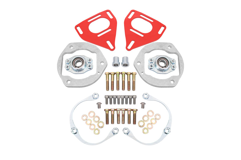 BMR 16-24 Chevy Camaro Caster Camber Plates - Red - WAK360R