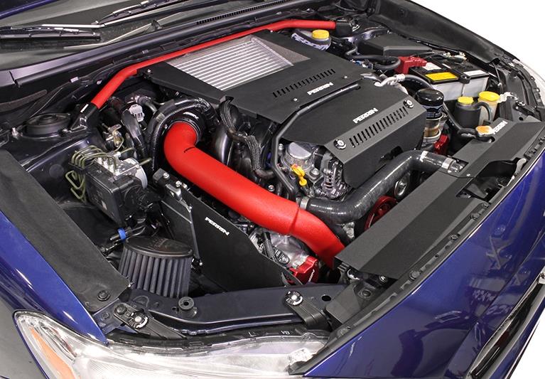 Perrin 2015+ Subaru WRX Charge Pipe - Red - PSP-ITR-200RD