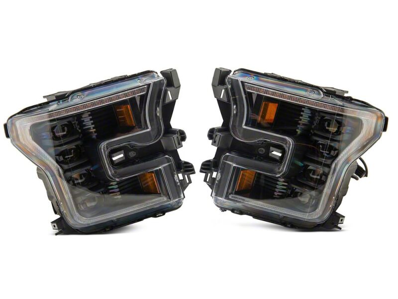 Raxiom 15-17 Ford F-150 CXR Series LED Headlights- Black Housing- Clear Lens - T596985 - close-up view 7