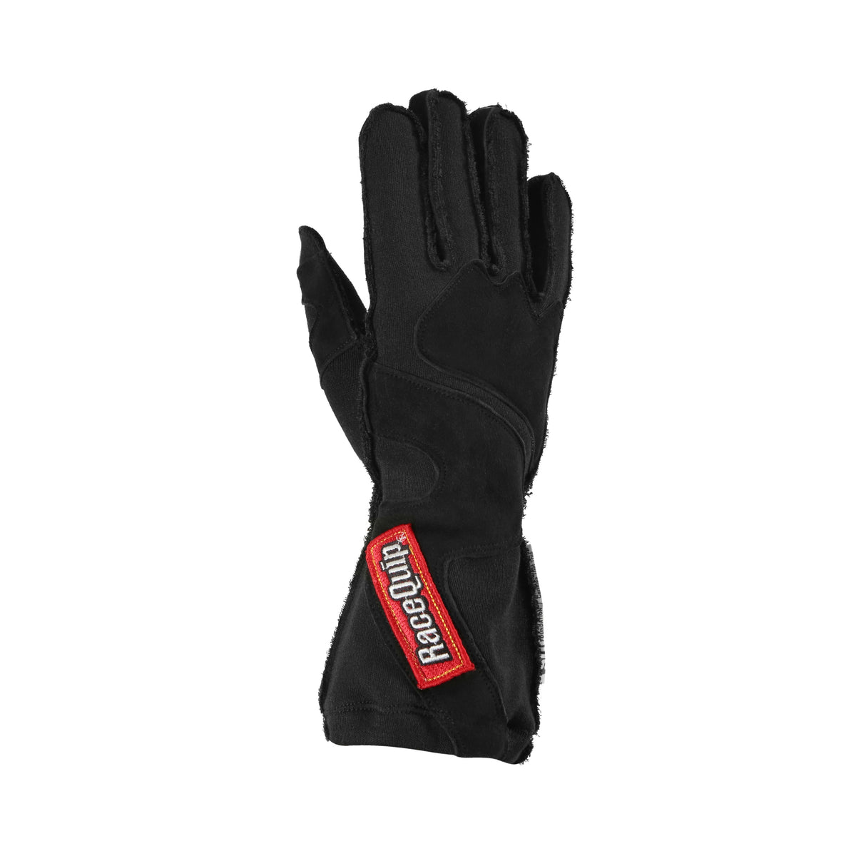RaceQuip 356 Series 2 Layer Nomex Outseam Race Gloves SFI 3.3 / 5 All Black X-Large