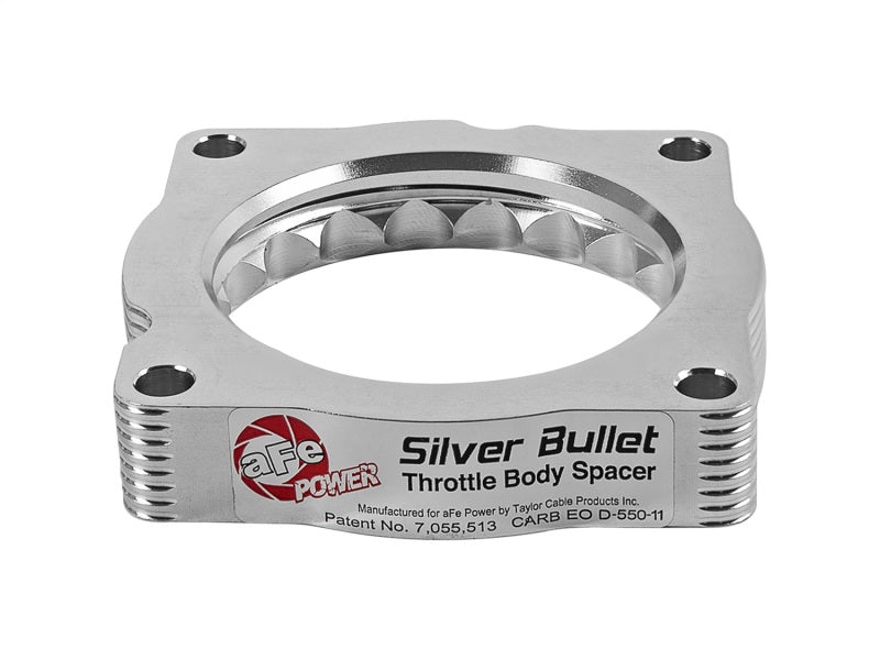 aFe Silver Bullet Throttle Body Spacer TBS 17-19 Nissan Patrol (Y61) I6-4.8L - 46-36009